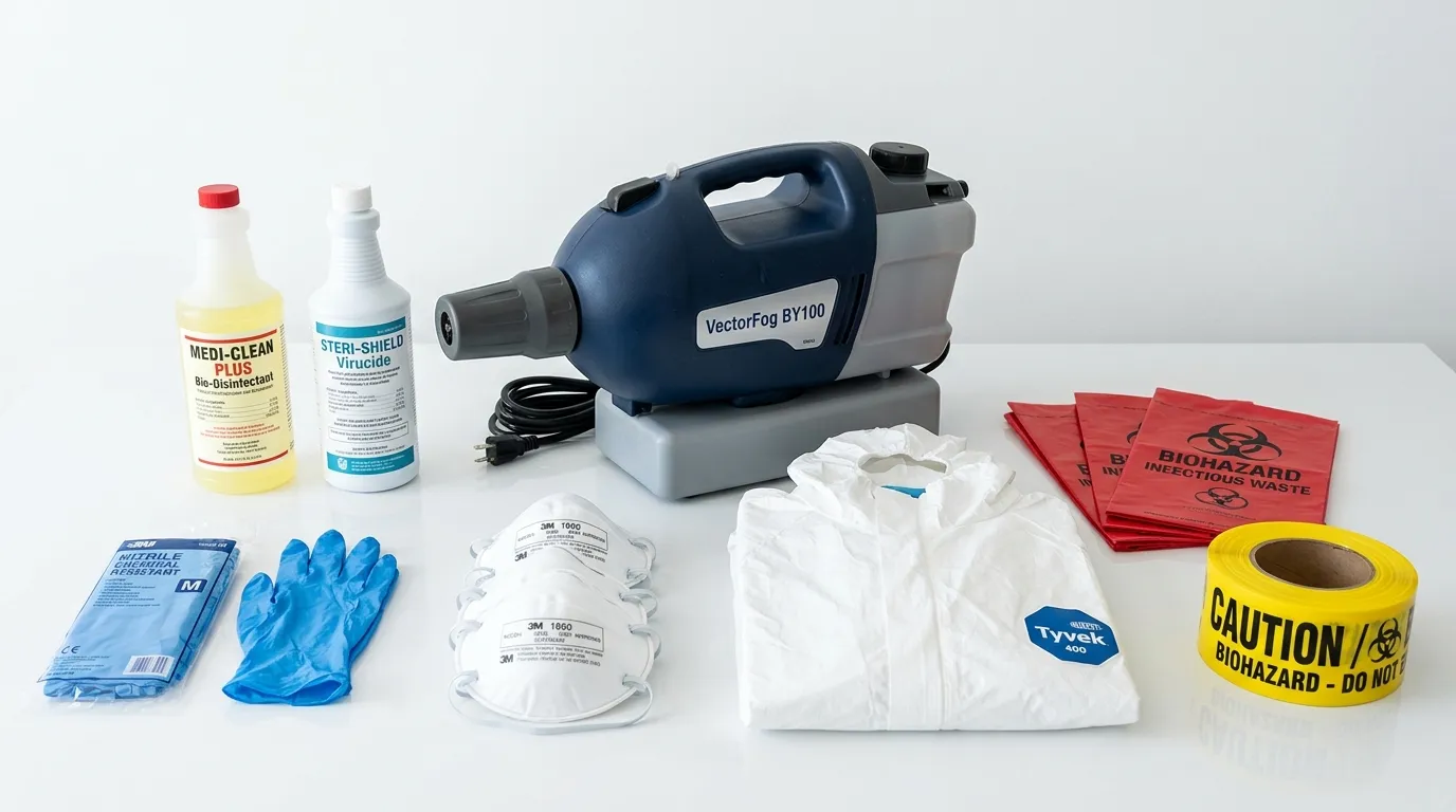 Professional biohazard remediation crew working in 'Ewa Villages