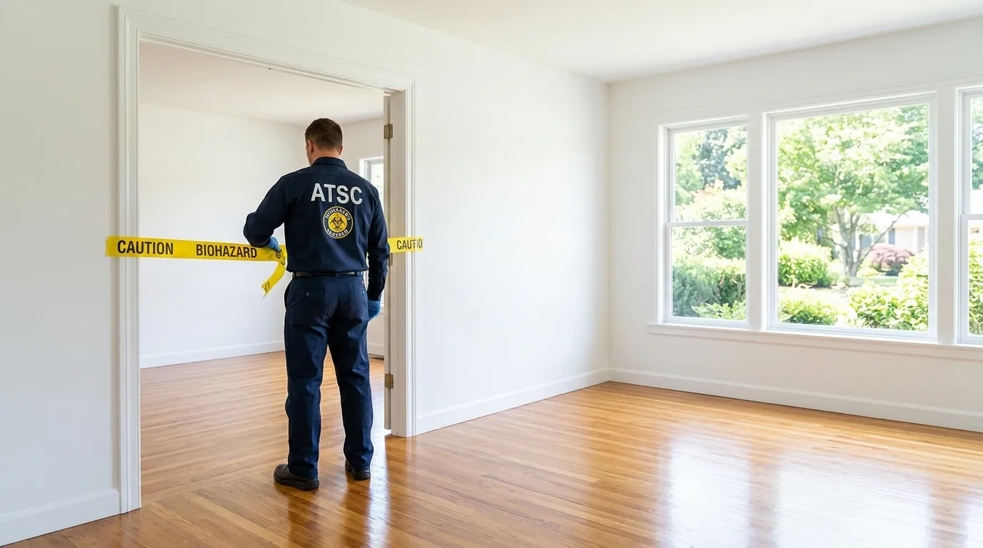 Certified biohazard cleanup crew performing Decomposition Cleanup in 'Ewa Villages